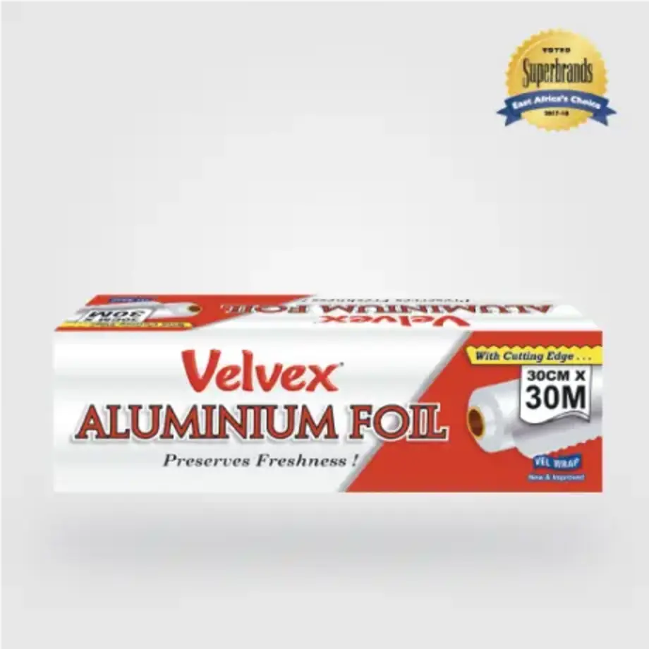 Velvex Aluminium Foil 30CmX30Mtr